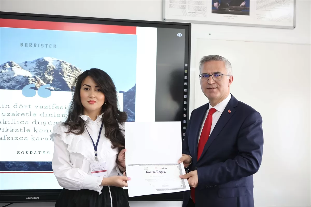 TİKA ve Türkiye Adalet Akademisi işbirliğiyle eğitim programı düzenlendi