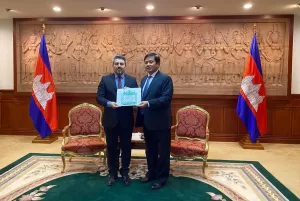 ANKARA (AA) – Kamboçya Başbakan Yardımcısı ve Kamboçya Dışişleri ve