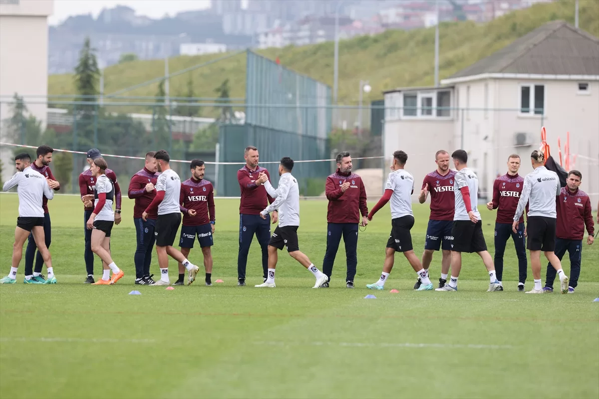 Trabzonspor, Fatih Karagümrük maçı hazırlıklarını sürdürdü