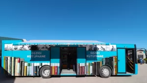 - Kültür ve Turizm Bakanlığı'nın kütüphane olarak tasarlanan 48 otobüsten