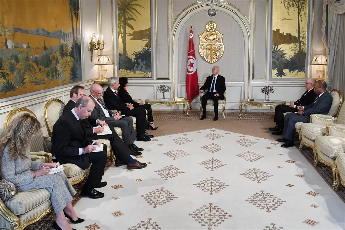 Tunus Cumhurbaşkanı, AB Temsilcileriyle ikili ilişkileri görüştü