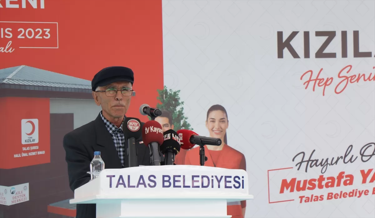 Türk Kızılay Genel Sekreteri Saygılı, Kayseri'de şube açılışına katıldı