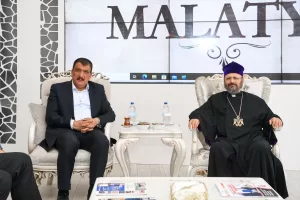 MALATYA (AA) – Türkiye Ermenileri Patriği Kadasetli Sahak II, Kahramanmaraş