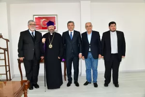 MALATYA (AA) – Türkiye Ermenileri Patriği Kadasetli Sahak II, Kahramanmaraş