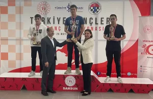 SAMSUN (AA) – Samsun'da düzenlenen Türkiye Gençler Satranç Şampiyonası sona