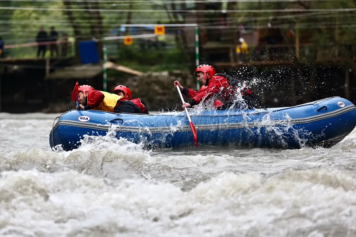 Türkiye Rafting Şampiyonası 1. ayak yarışları sona erdi