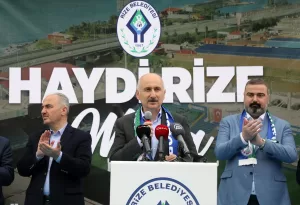 RİZE (AA) – Ulaştırma ve Altyapı Bakanı Adil Karaismailoğlu, "Ya