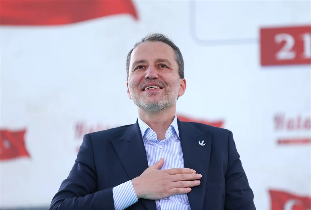 HATAY (AA) – Yeniden Refah Partisi Genel Başkanı Fatih Erbakan,