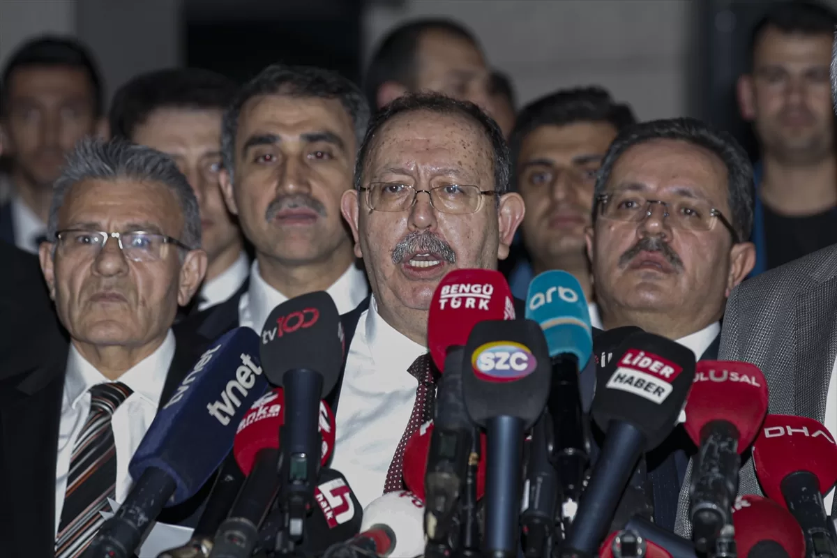 YSK Başkanı Yener, açılan sandık sonuçlarına ilişkin açıklama yaptı:
