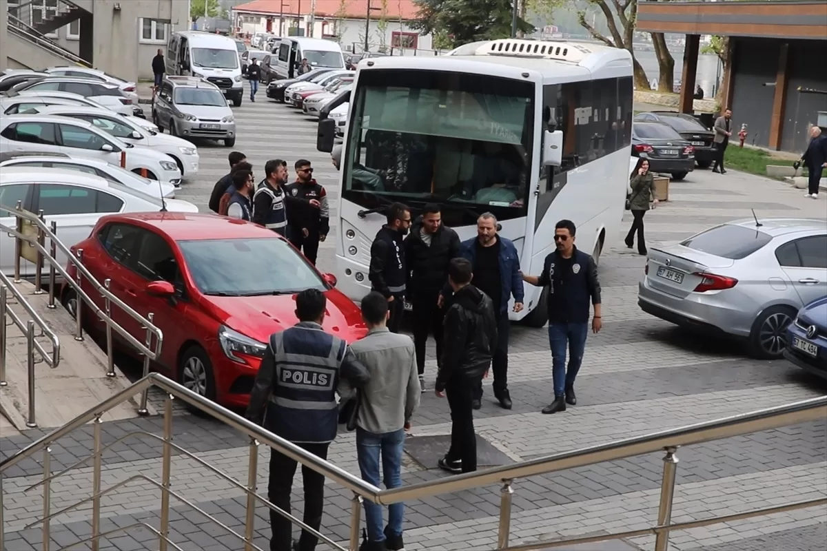 Zonguldak'ta suç örgütüne yönelik operasyonda 8 şüpheli yakalandı