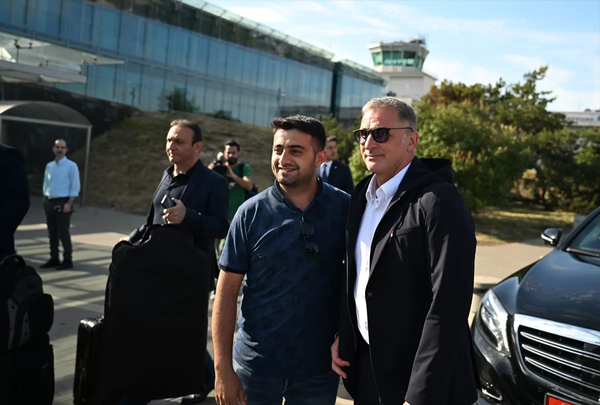 A Milli Futbol Takımı, Letonya'ya ulaştı