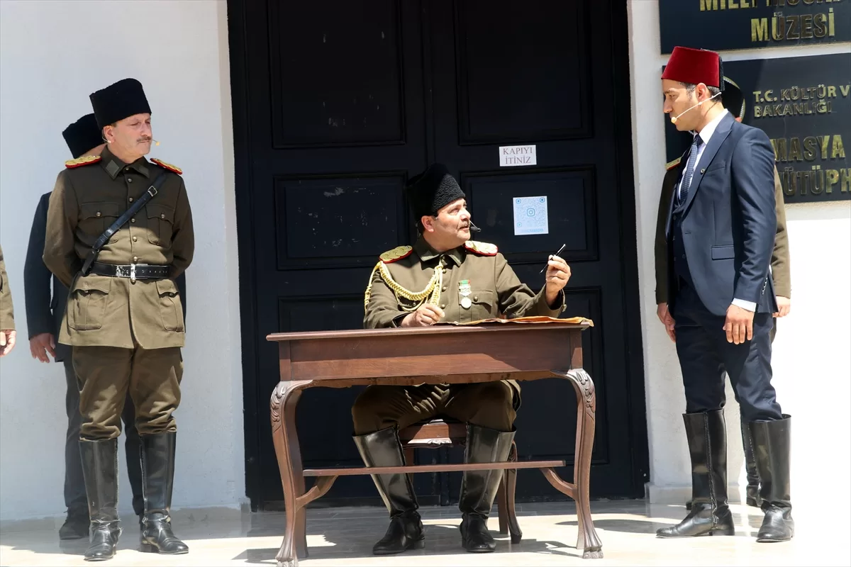 AMASYA (AA) – Amasya Genelgesi'nin yayımlanmasının 104. yıl dönümü etkinlikleri