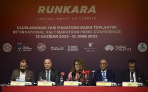 ANKARA (AA) – Ankara'nın ilk uluslararası yarı maratonu Runkara, 8