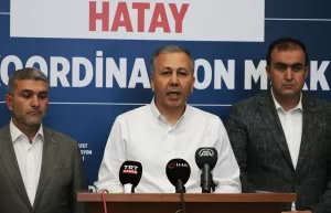 HATAY (AA) – İçişleri Bakanı Ali Yerlikaya, "Çevre, Şehircilik ve