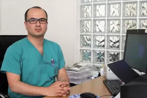 BİTLİS (AA) – Bitlis'in Tatvan ilçesinde ameliyat edilen 15 haftalık