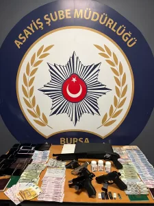 BURSA (AA) – Bursa merkezli 3 ilde düzenlenen operasyonda, yüksek