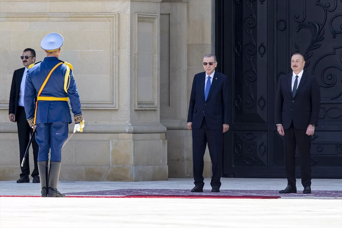 Cumhurbaşkanı Erdoğan'ın Azerbaycan Cumhurbaşkanı Aliyev ile görüşmesi başladı
