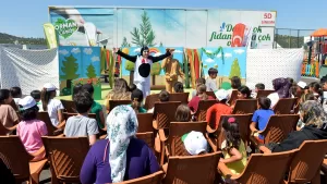 KAHRAMANMARAŞ (AA) – Ondokuz Mayıs Üniversitesi (OMÜ) Tiyatro Topluluğu 35.