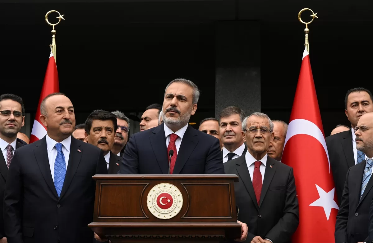 Dışişleri Bakanı Hakan Fidan, görevi Mevlüt Çavuşoğlu'ndan devraldı: