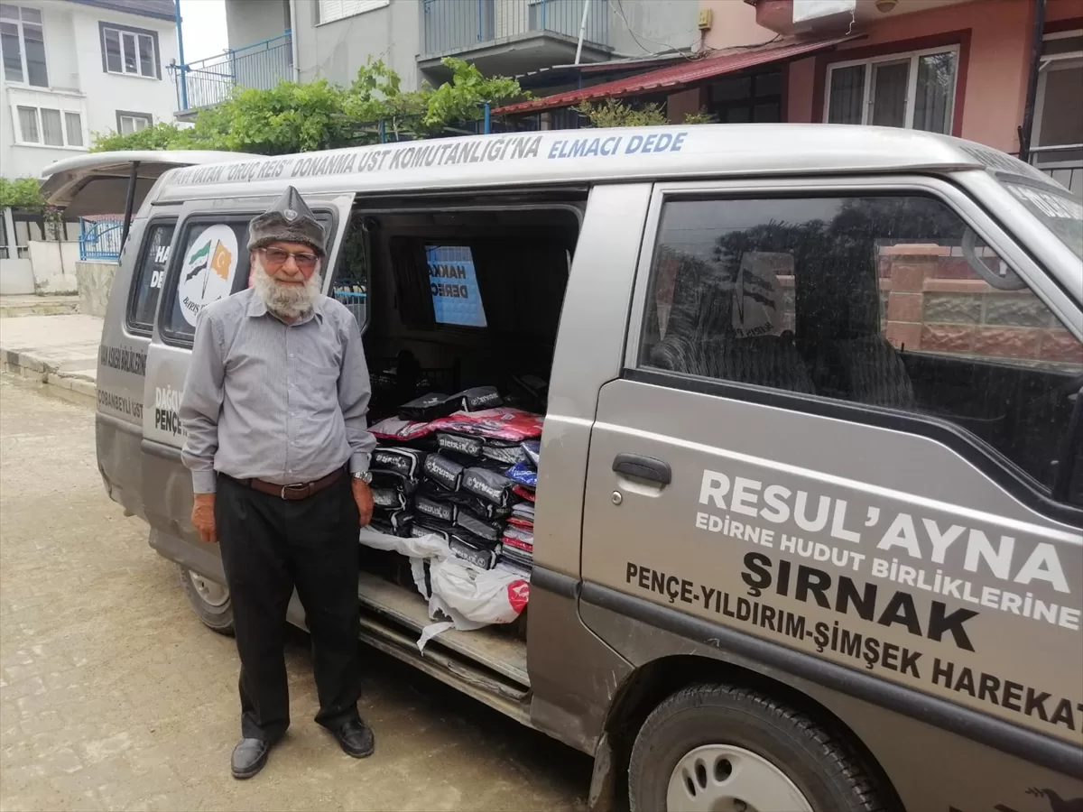 “Elmacı Dede” yetimlere bayramlık ulaştırmak için yola çıkacak