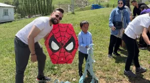 ERZURUM (AA) – Erzurum'un Horasan ilçesi kırsalındaki bir ilkokulda, karne