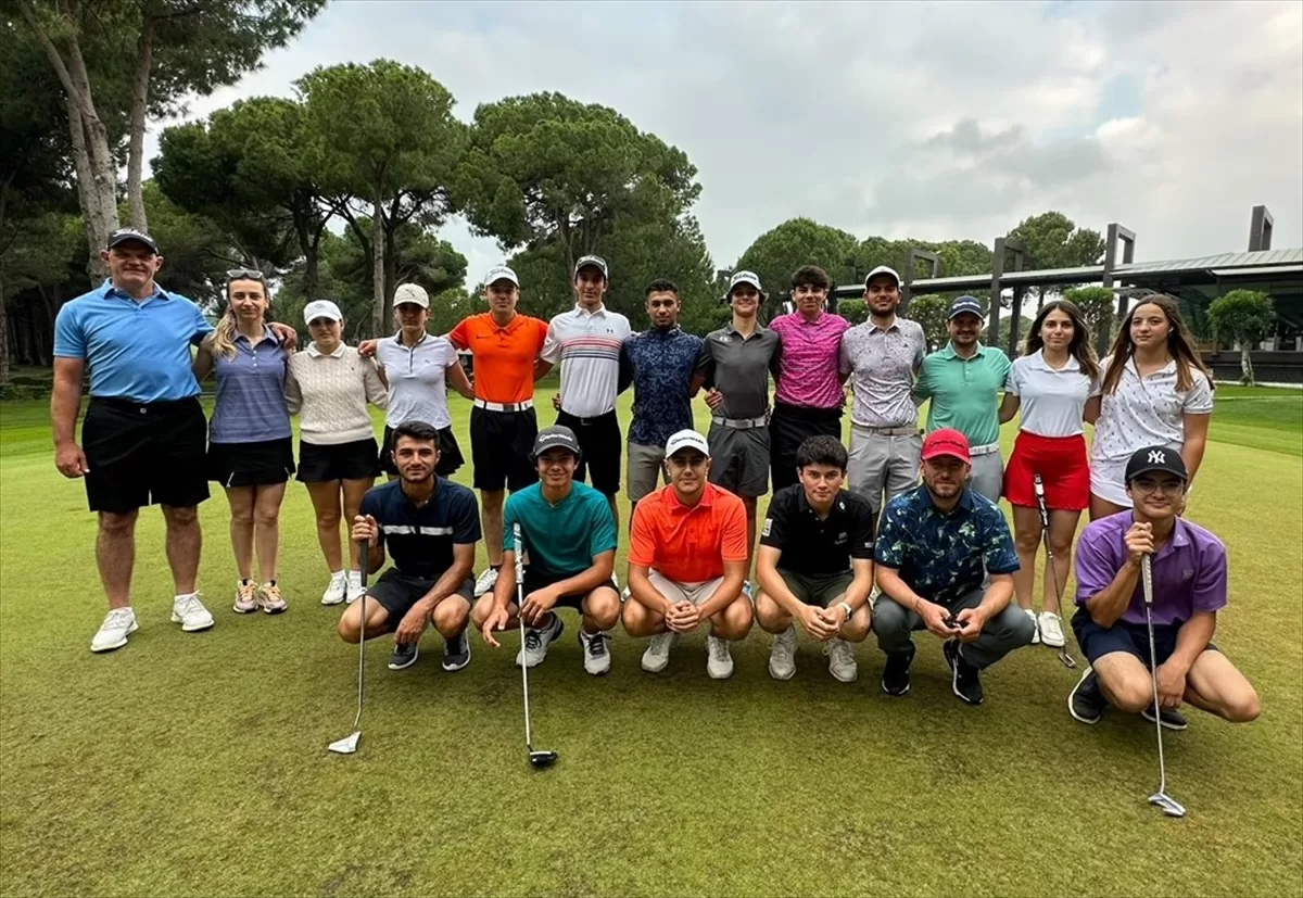 Golf Milli Takımı, Antalya'da kampa girdi