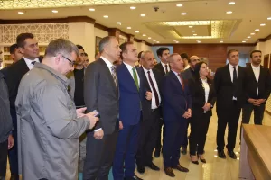 HAKKARİ (AA) – İçişleri Bakanı Ali Yerlikaya, Hakkari'de ziyaretlerde bulundu,