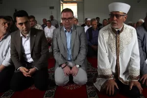 İSKEÇE (AA) – İskeçe Müftüsü Mustafa Trampa, dün Batı Trakya'da