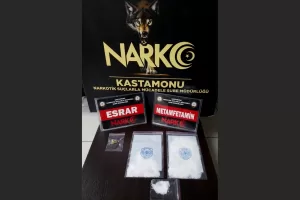 KASTAMONU (AA) – İstanbul'dan Kastamonu'ya uyuşturucu getirdiği tespit edilen 2