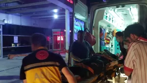 KARABÜK (AA) – Karabük'te bir binanın 3'üncü katındaki balkondan düşmesi