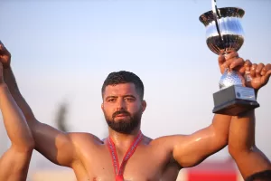 KIRKLARELİ (AA) – Kırklareli Kavasoğlu ve Şamdancıbaşı İbrahim Yağlı Güreşleri'nde