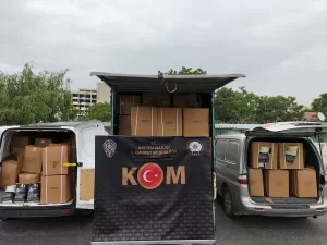 KAYSERİ (AA) – Kayseri'de polis ekiplerince 2 ton 760 kilogram