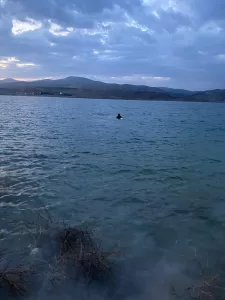 KAYSERİ (AA) – Kayseri'nin Kocasinan ilçesinde baraj gölüne aracıyla düşen