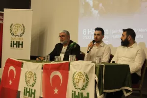 ŞANLIURFA (AA) – Kudüs direnişinin sembol ismi Fevzi el-Cuneydi, Şanlıurfa'da,