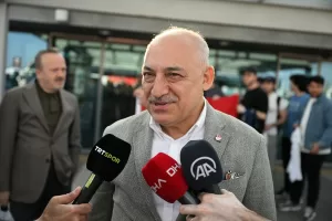 RİGA (AA) – Türkiye Futbol Federasyonu (TFF) Başkanı Mehmet Büyükekşi,