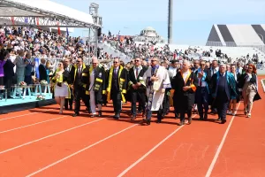 TEKİRDAĞ (AA) – Tekirdağ Namık Kemal Üniversitesi'ndeki (NKÜ) mezuniyet töreninde