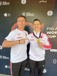 ANKARA (AA) – Artistik Cimnastik Dünya Challenge Kupası'nın İsrail etabında