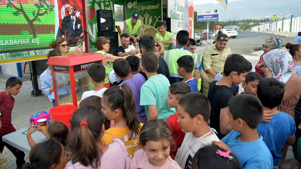 Orman Genel Müdürlüğünün “Yeşil vatan tırı” Kahramanmaraş'ta