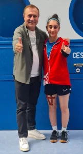 - "Hem altın madalya kazandığım hem de kota aldığım için