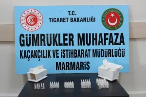 ANKARA (AA) – Gümrük muhafaza ekiplerince, Polonya'dan Marmaris'e postayla gönderilen