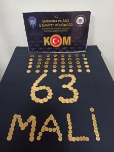 ŞANLIURFA (AA) – Şanlıurfa'da altınların ayarını düşürerek piyasaya sürmeye çalışan