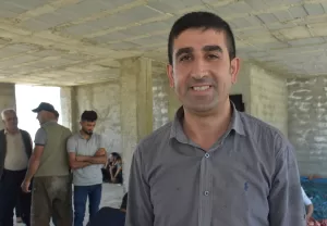 ŞIRNAK (AA) – Şırnak'ın Geçitboyu köyünde sürdürülen gelenek kapsamında kesilen