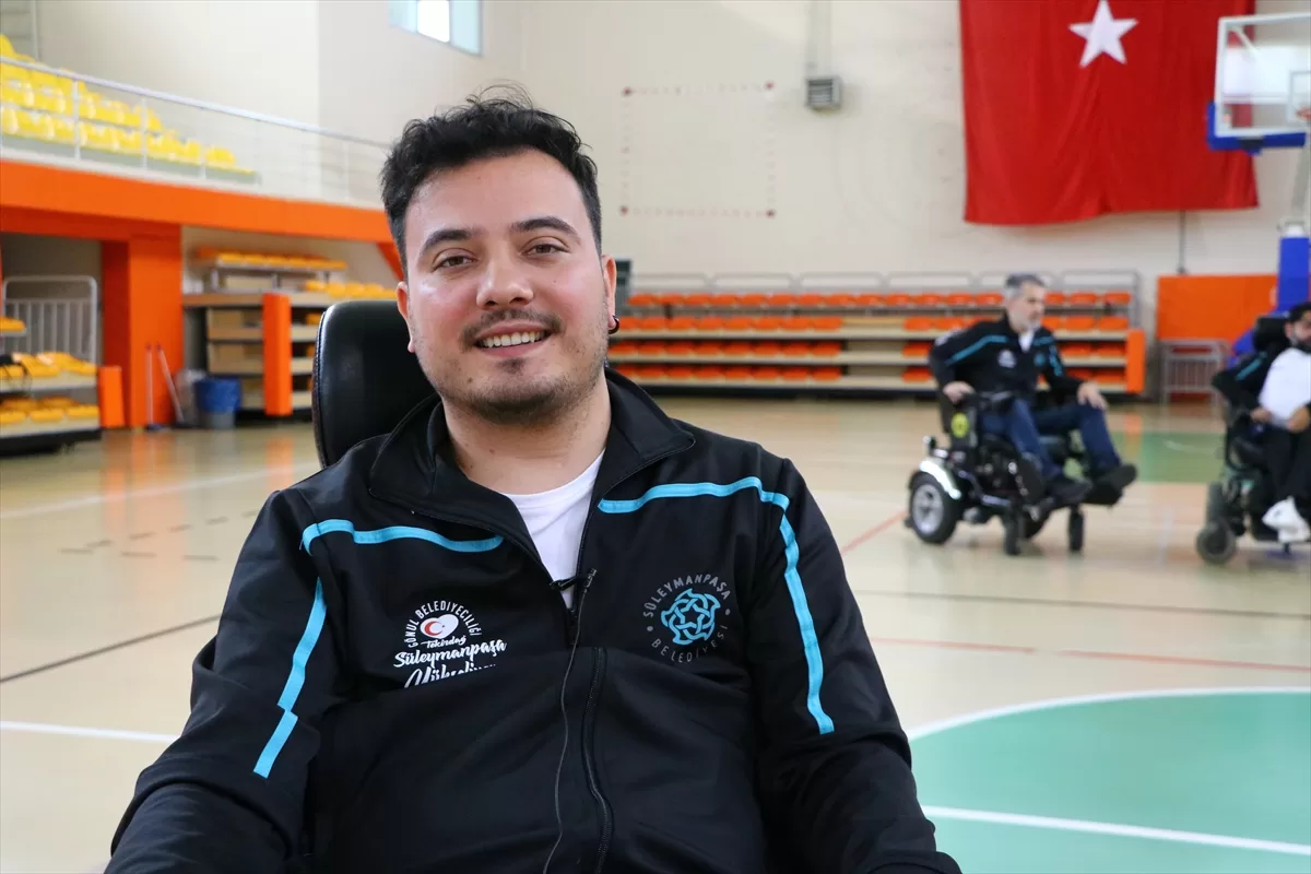Süleymanpaşa Belediyesi Boccia Engelli Takımı, Türkiye Şampiyonası için çalışıyor