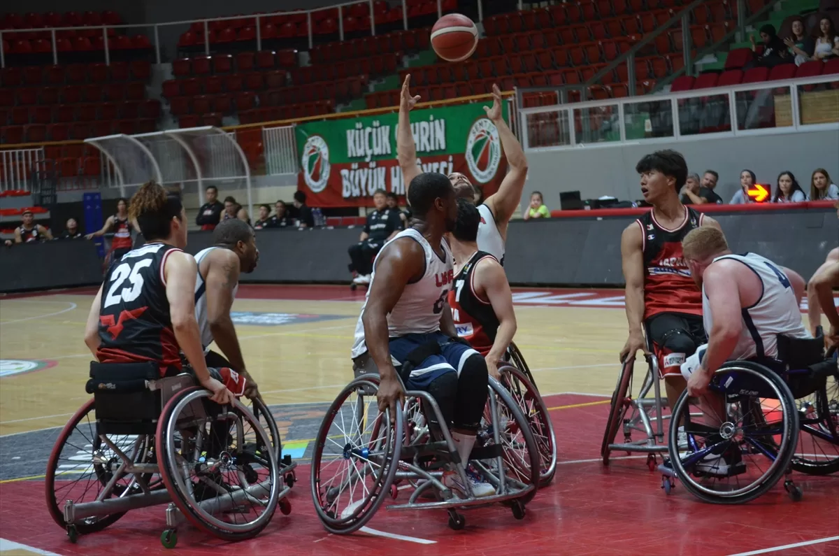 Tekerlekli Sandalye Basketbol Kıtalararası Kupası maçları Yalova'da başladı