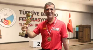 ANKARA (AA) – Türkiye 3 Bant Bilardo Şampiyonası'nda 1. etap