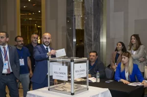 ANKARA (AA) – Türkiye Ragbi Federasyonu başkanlığına Nahit Şahin seçildi.