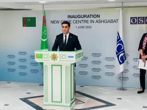 AŞKABAT (AA) – Türkmenistan Devlet Başkanı Serdar Berdimuhamedov, Avrupa Güvenlik