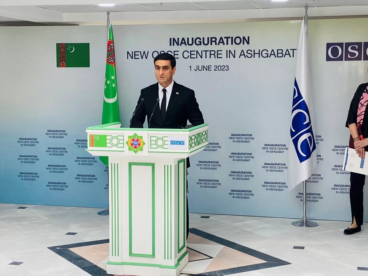 Türkmenistan Devlet Başkanı Berdimuhamedov, AGİT Genel Sekreteri'ni kabul etti