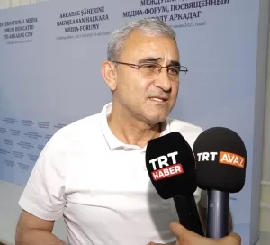 AŞKABAT (AA) – Türkmenistan’da “akıllı şehir” konseptinde inşa edilen “Arkadağ”