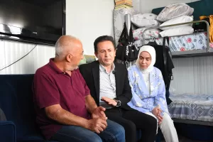 HATAY (AA) – Tuzla Belediye Başkanı Şadi Yazıcı, Hatay'ın Kırıkhan